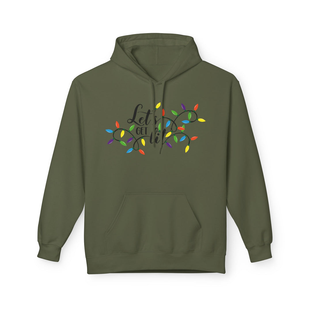 Let's Get Lit - Unisex Midweight Softstyle Fleece Hoodie