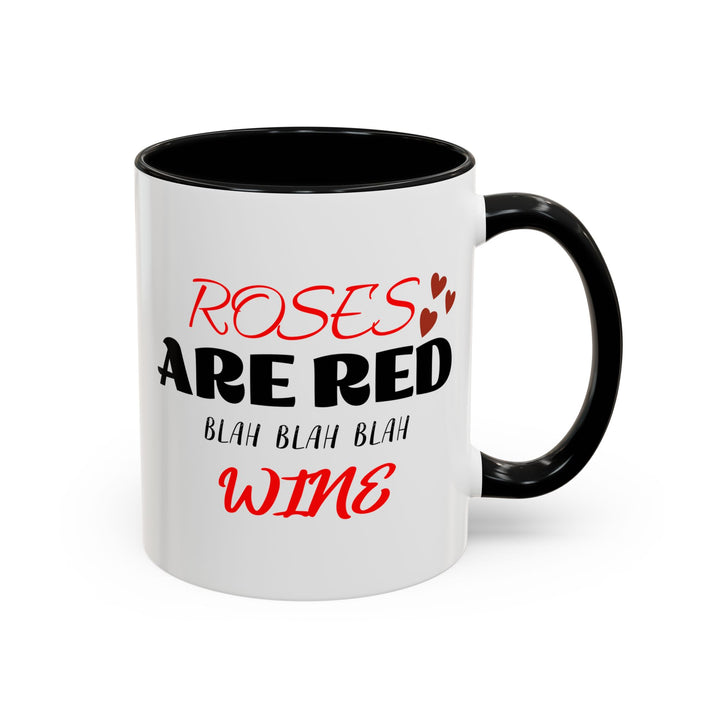 Blah Blah Blah Wine - Accent Coffee Mug (11, 15oz)
