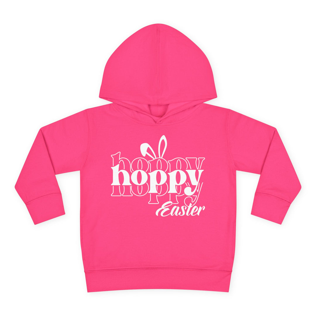 Hoppy Easter - Toddler Pullover Fleece Hoodie