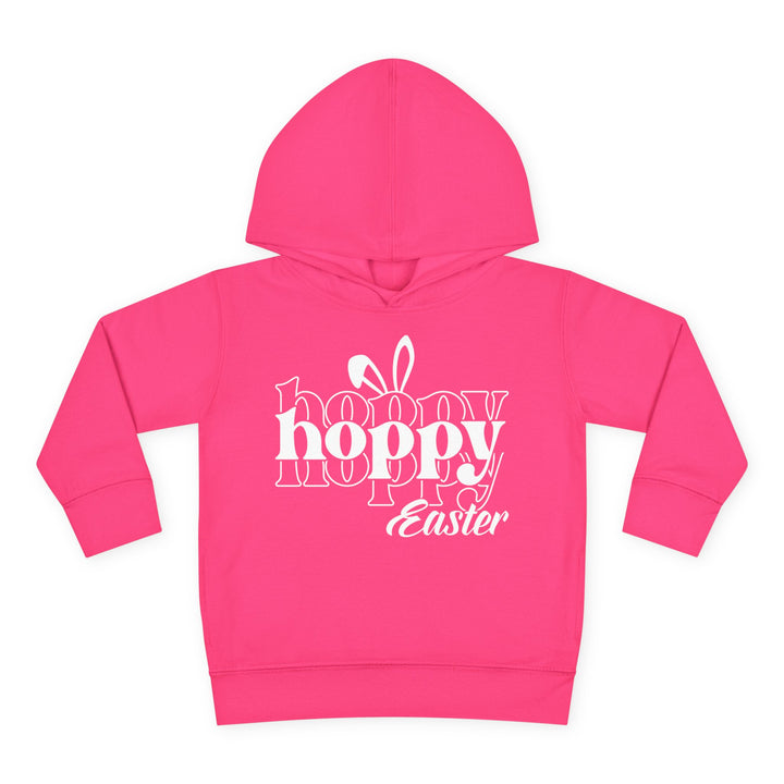Hoppy Easter - Toddler Pullover Fleece Hoodie