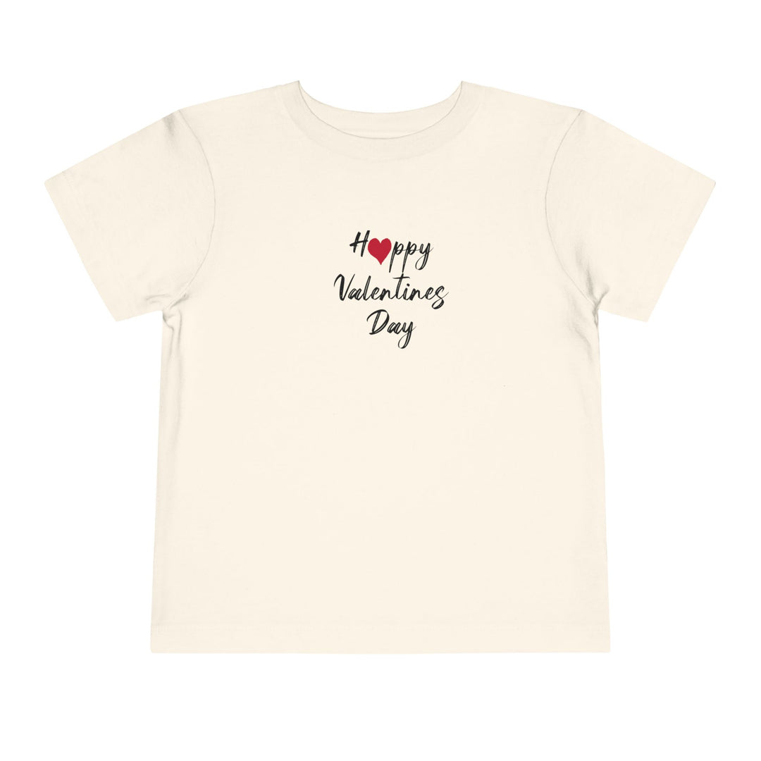 Happy Valentines Day - Toddler Short Sleeve Tee