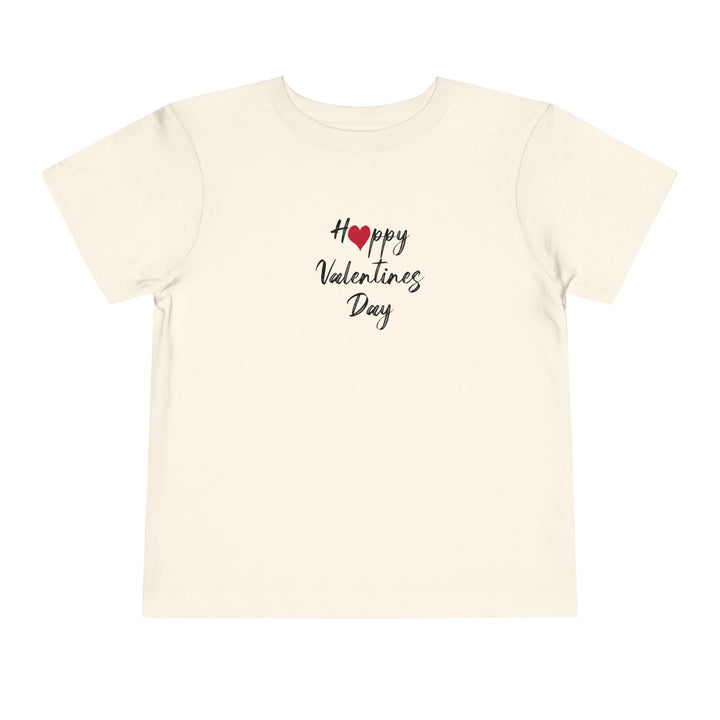 Happy Valentines Day - Toddler Short Sleeve Tee