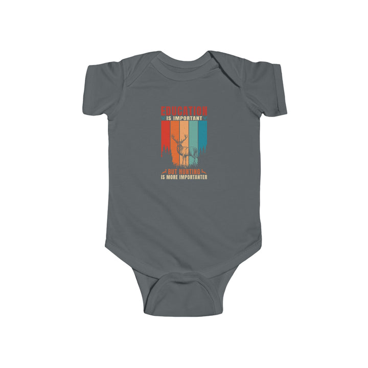 Hunting Education - Infant Fine Jersey Bodysuit