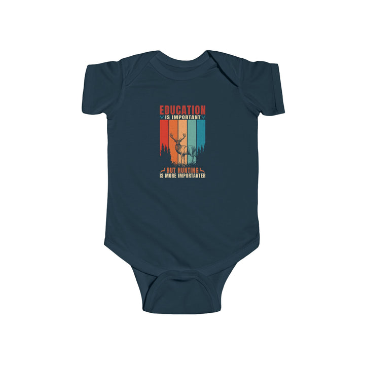 Hunting Education - Infant Fine Jersey Bodysuit