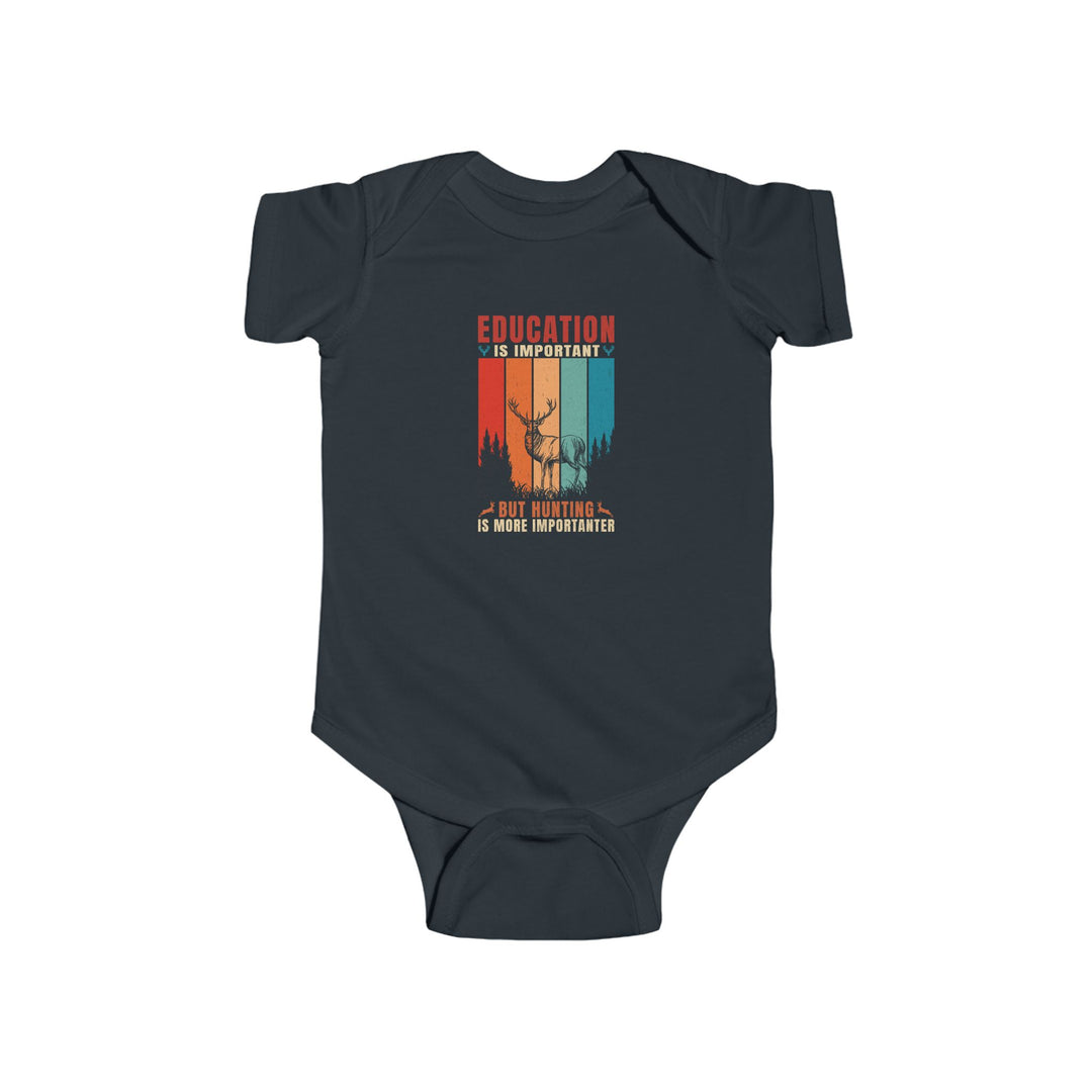 Hunting Education - Infant Fine Jersey Bodysuit