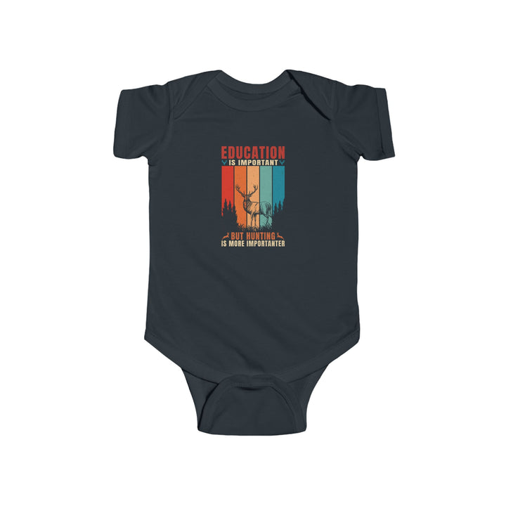 Hunting Education - Infant Fine Jersey Bodysuit