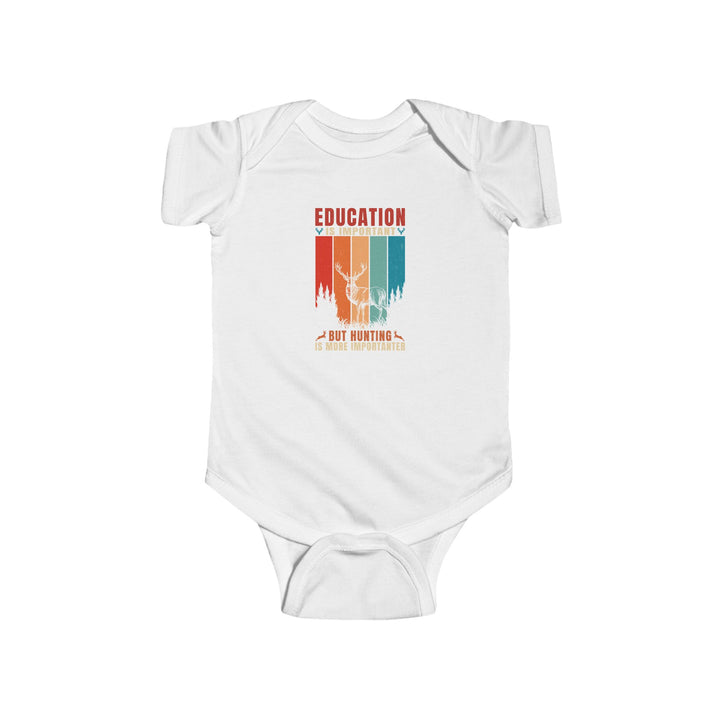 Hunting Education - Infant Fine Jersey Bodysuit