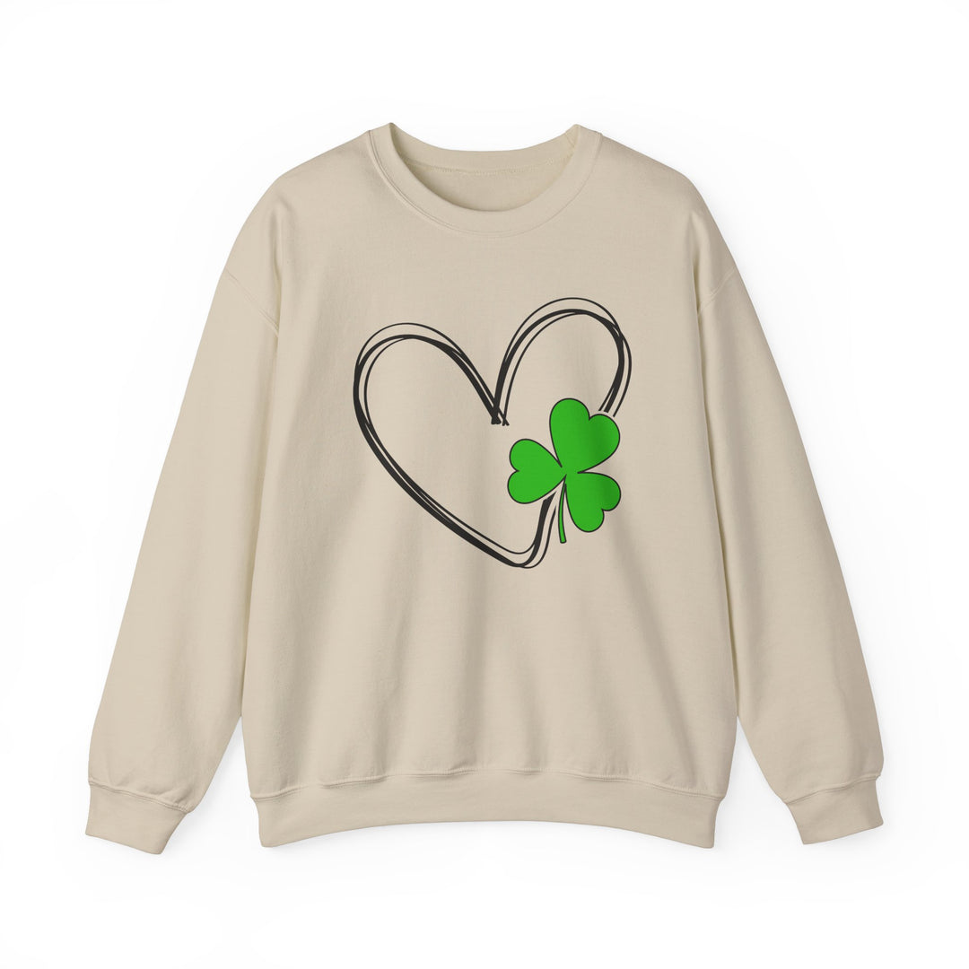 Heart & Clover - Unisex Heavy Blend™ Crewneck Sweatshirt