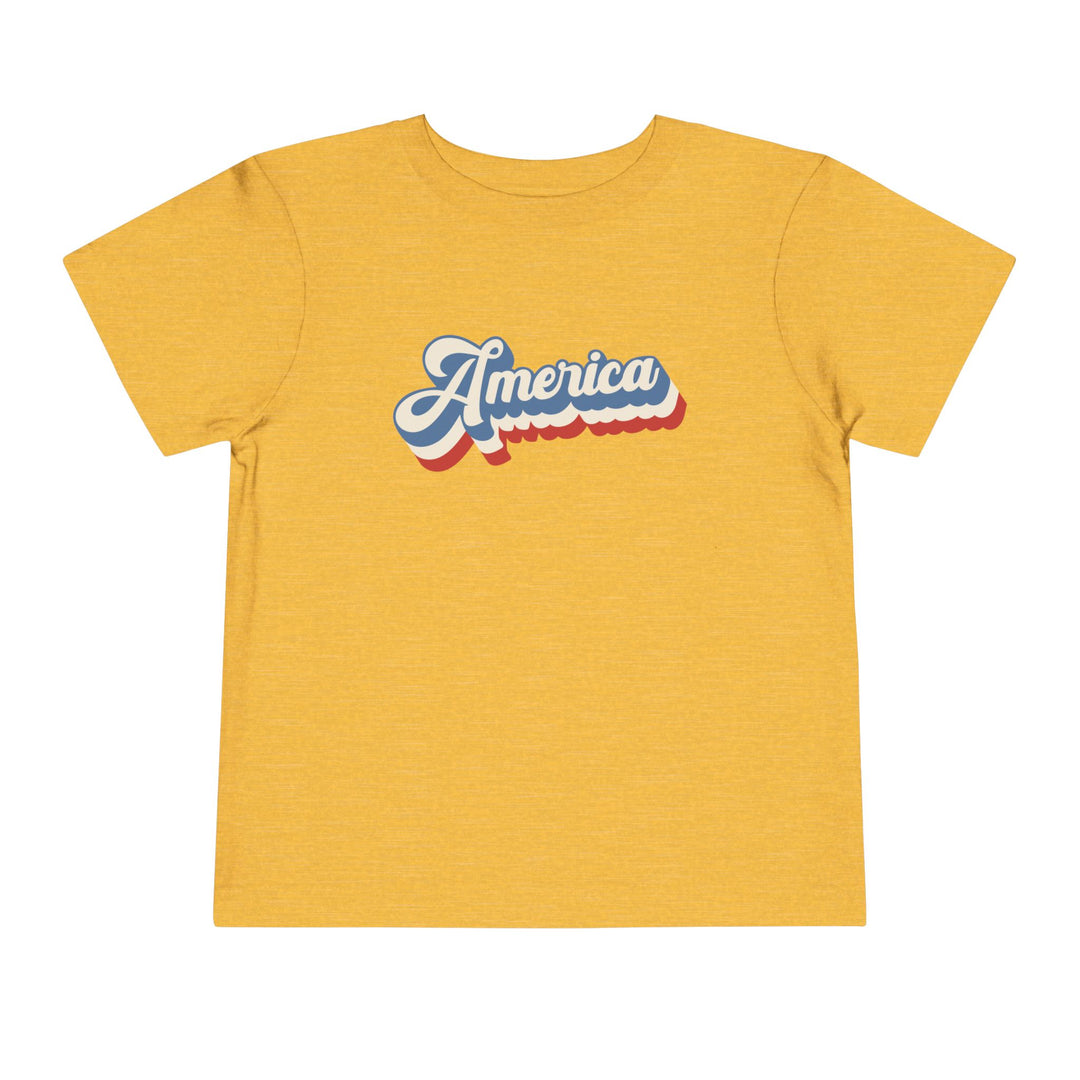Retro America - Toddler Short Sleeve Tee