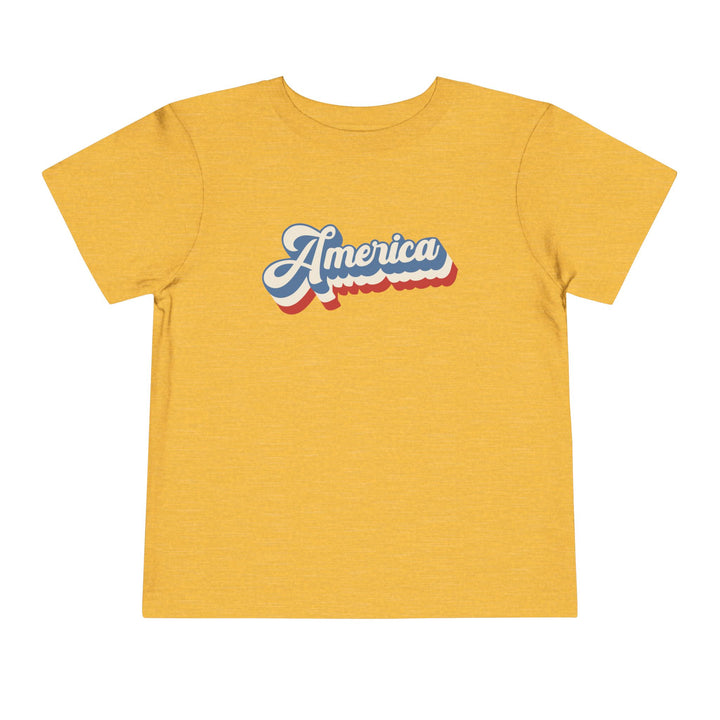 Retro America - Toddler Short Sleeve Tee