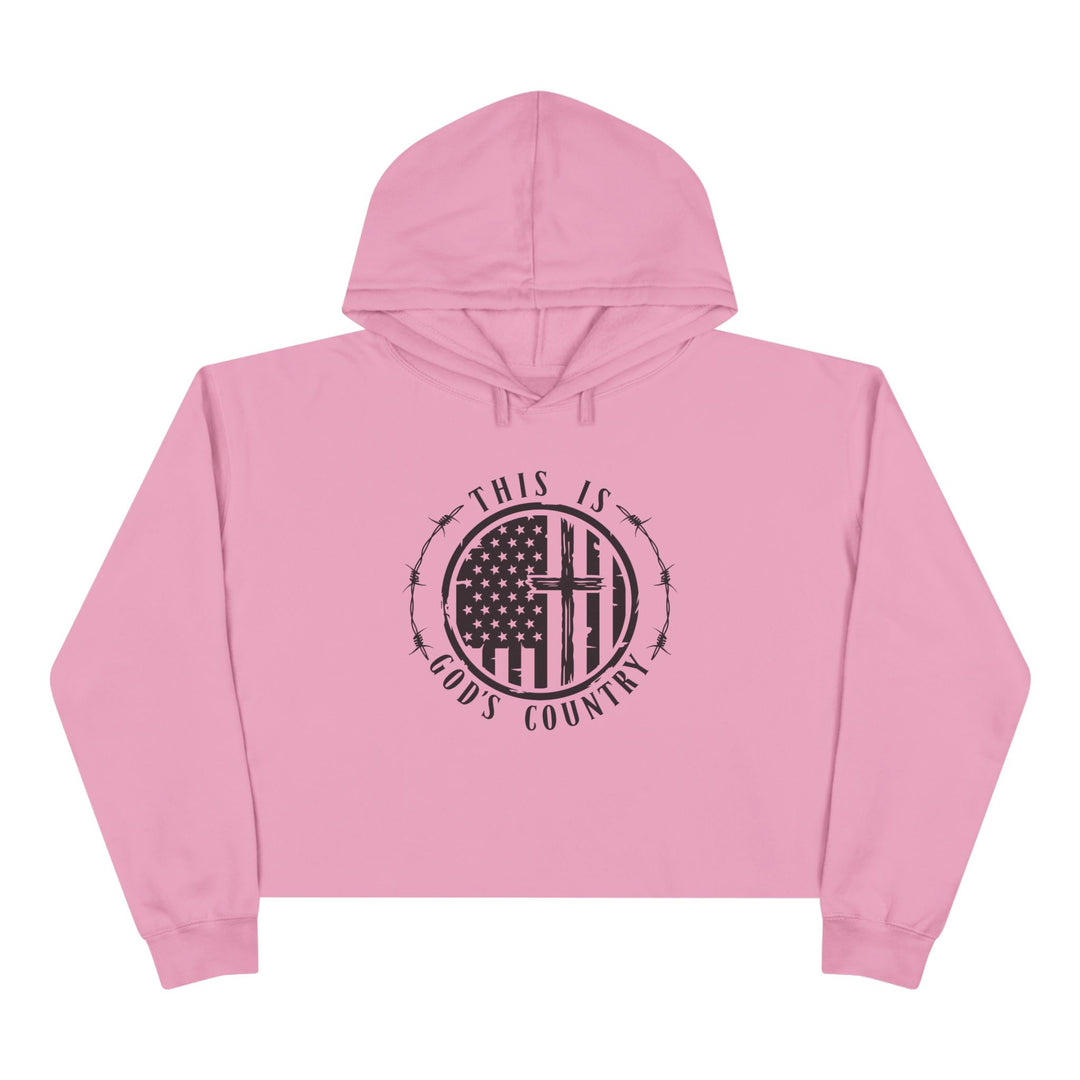 Gods Country - Crop Hoodie