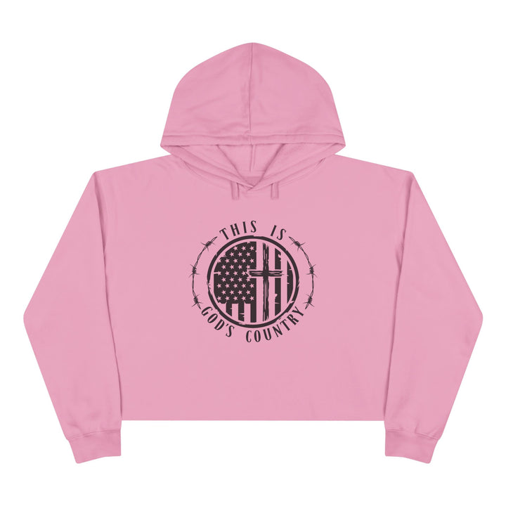 Gods Country - Crop Hoodie
