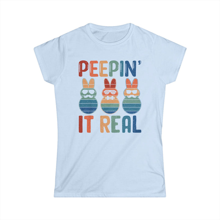 Peepin It Real - Women's Softstyle Tee