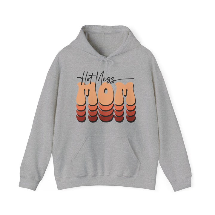 Hot Mess Mom - Unisex Heavy Blend™ Hooded Sweatshirt