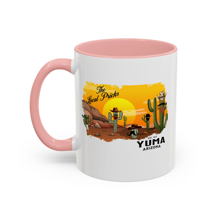 Local Pricks - Accent Coffee Mug (11, 15oz)