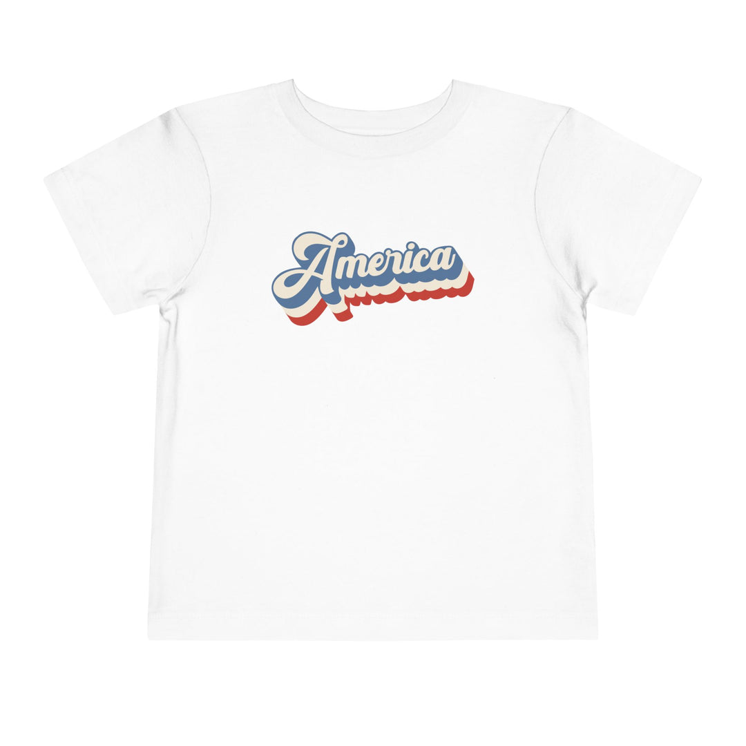 Retro America - Toddler Short Sleeve Tee