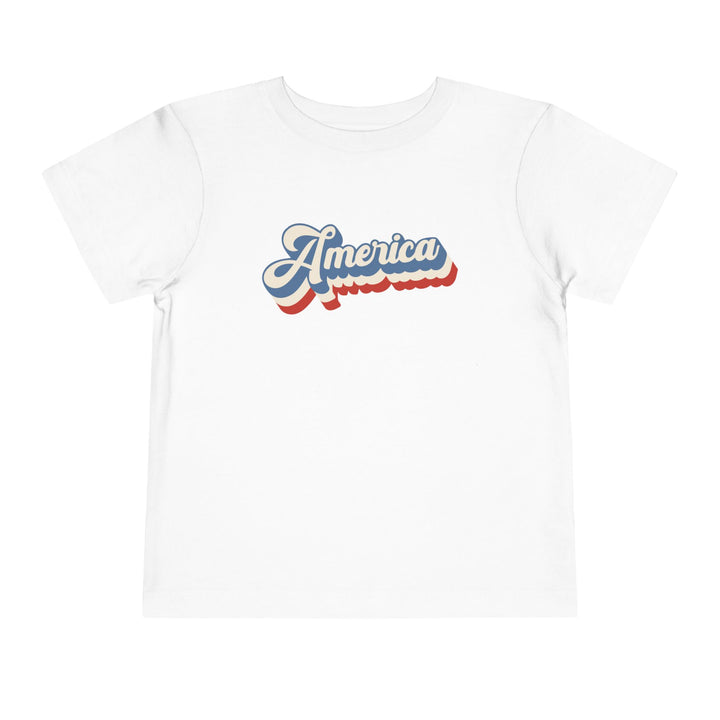 Retro America - Toddler Short Sleeve Tee