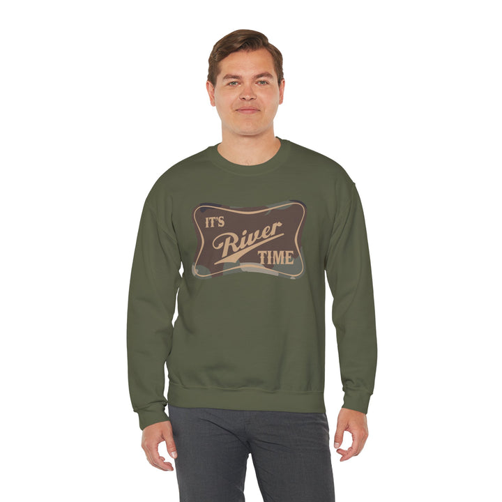 River Time - Unisex Heavy Blend™ Crewneck Sweatshirt