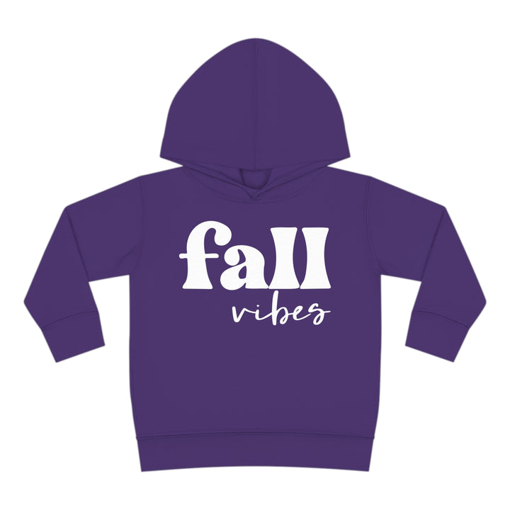 Fall Vibes - Toddler Pullover Fleece Hoodie