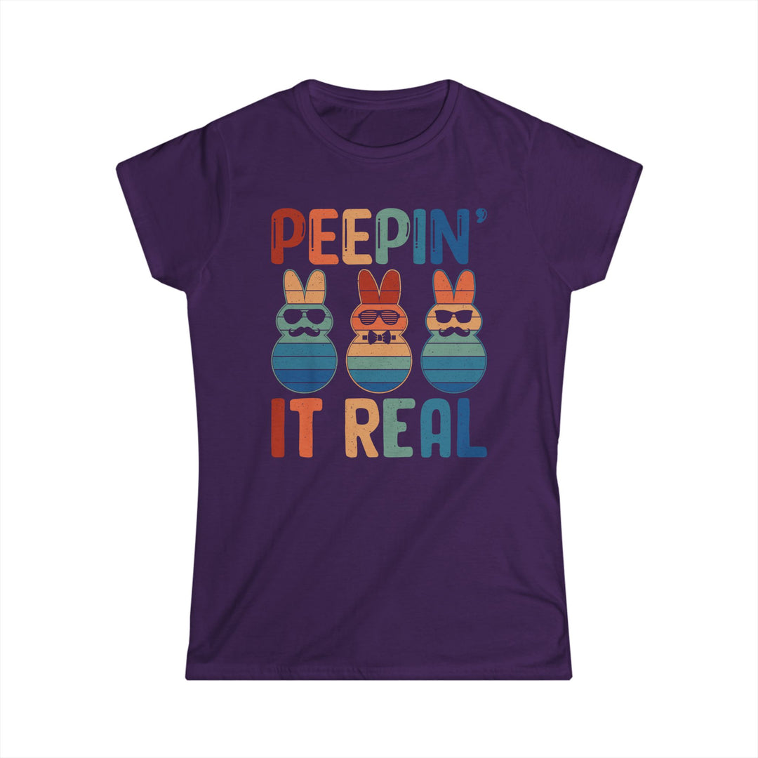 Peepin It Real - Women's Softstyle Tee