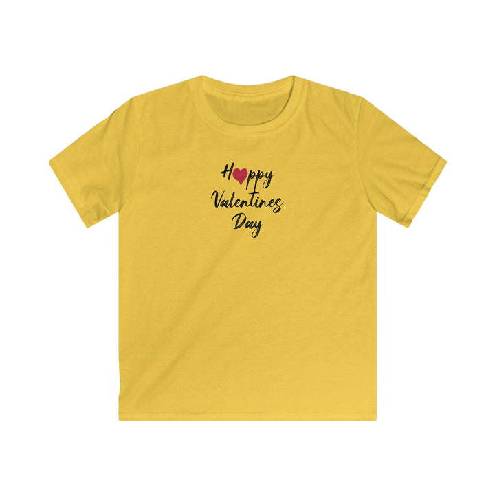 Happy Valentines Day - Kids Softstyle Tee