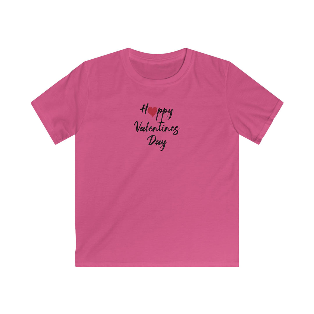 Happy Valentines Day - Kids Softstyle Tee