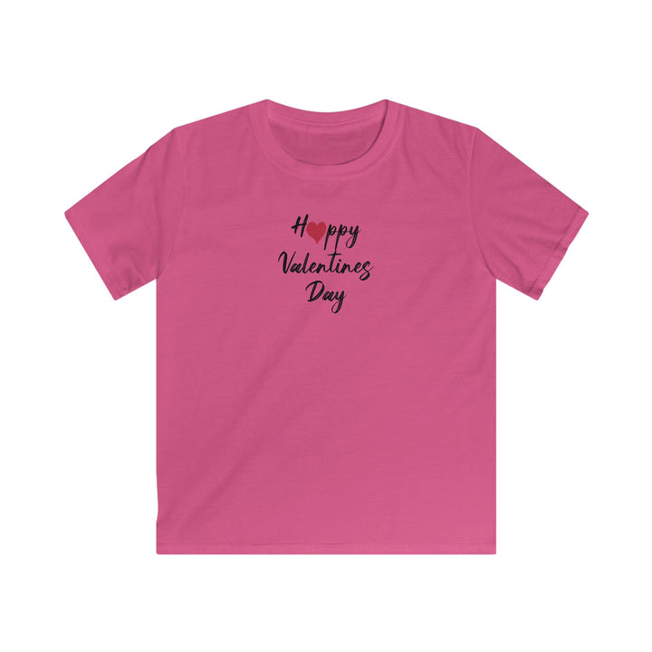 Happy Valentines Day - Kids Softstyle Tee