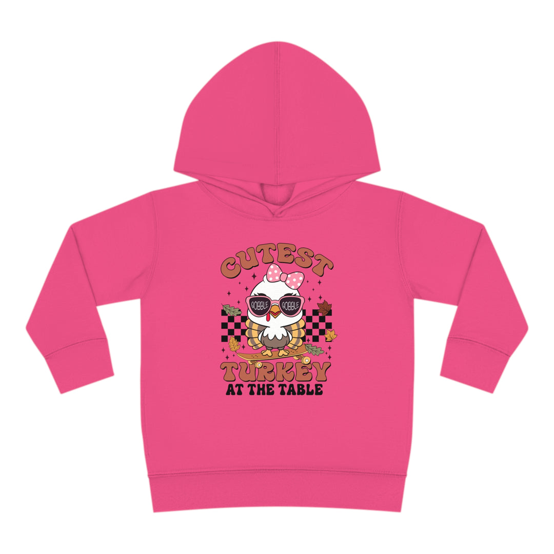 Cutest Turkey Girls - Toddler Pullover Fleece Hoodie