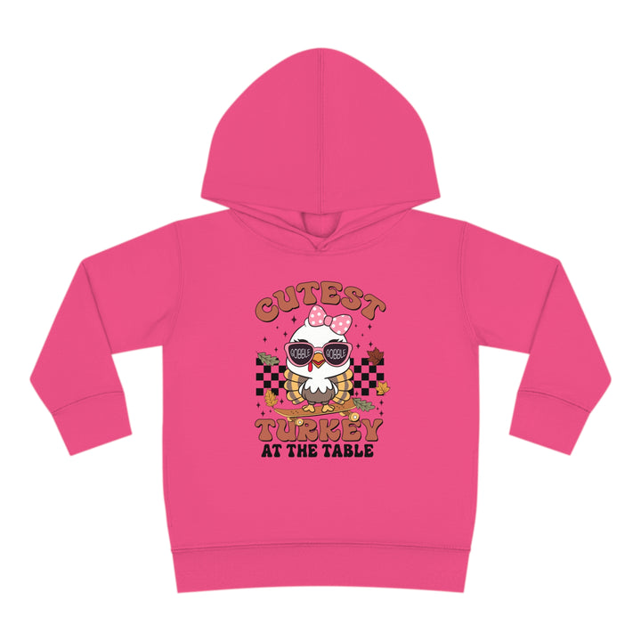 Cutest Turkey Girls - Toddler Pullover Fleece Hoodie