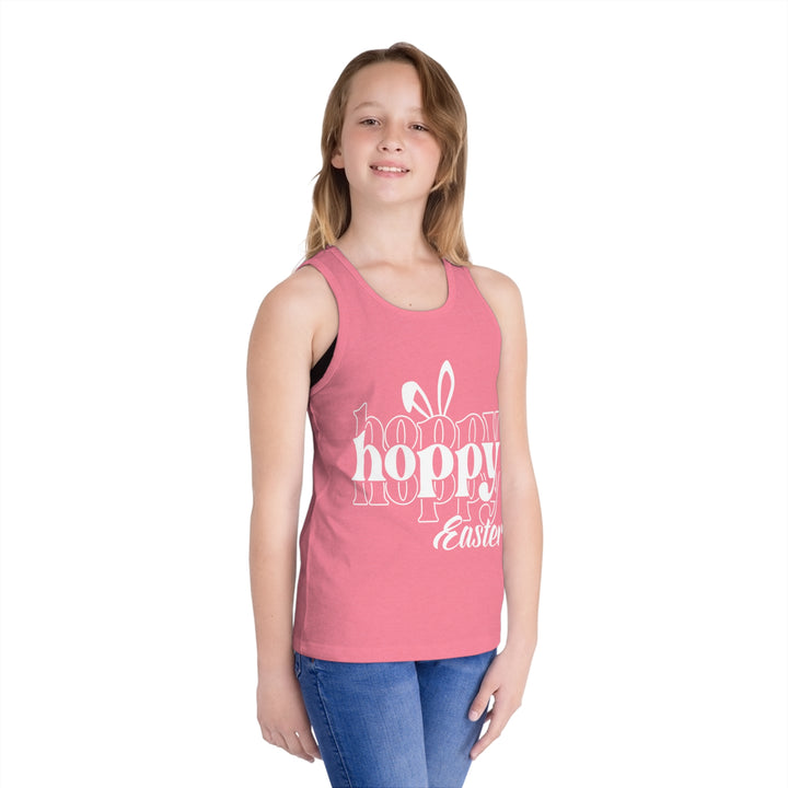 Hoppy Easter - Kid's Jersey Tank Top