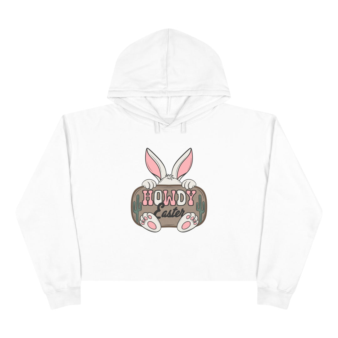 Howdy Easter - Crop Hoodie