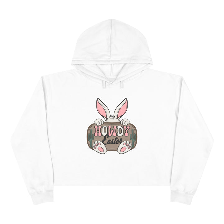 Howdy Easter - Crop Hoodie