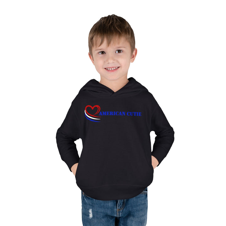 American Cutie - Toddler Pullover Fleece Hoodie