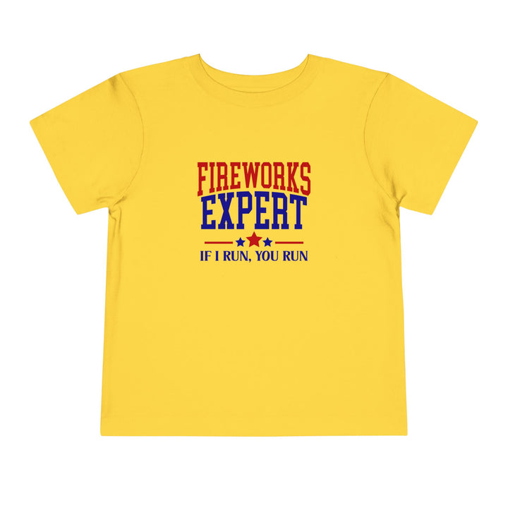 Fireworks Expert - Toddler Short Sleeve Tee