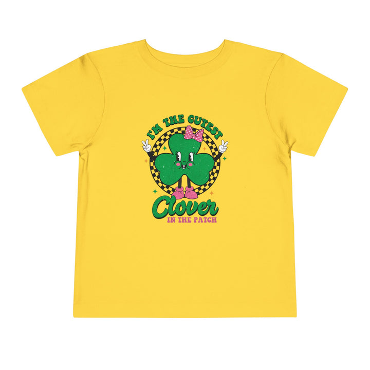 Cutest Clover - Toddler Short Sleeve Tee