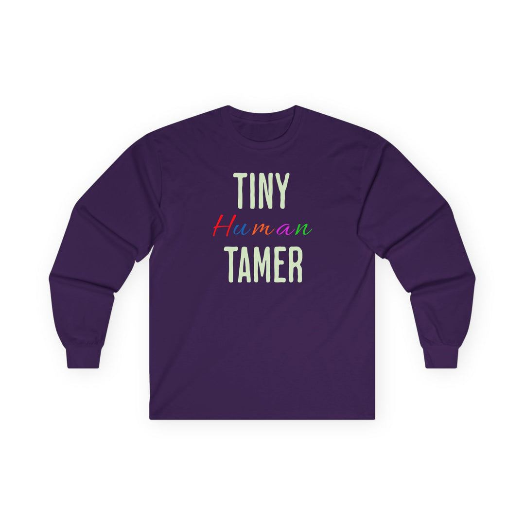 Tiny Human Tamer - Unisex Ultra Cotton Long Sleeve Tee
