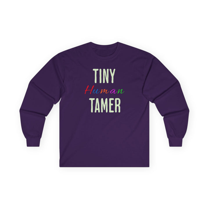 Tiny Human Tamer - Unisex Ultra Cotton Long Sleeve Tee