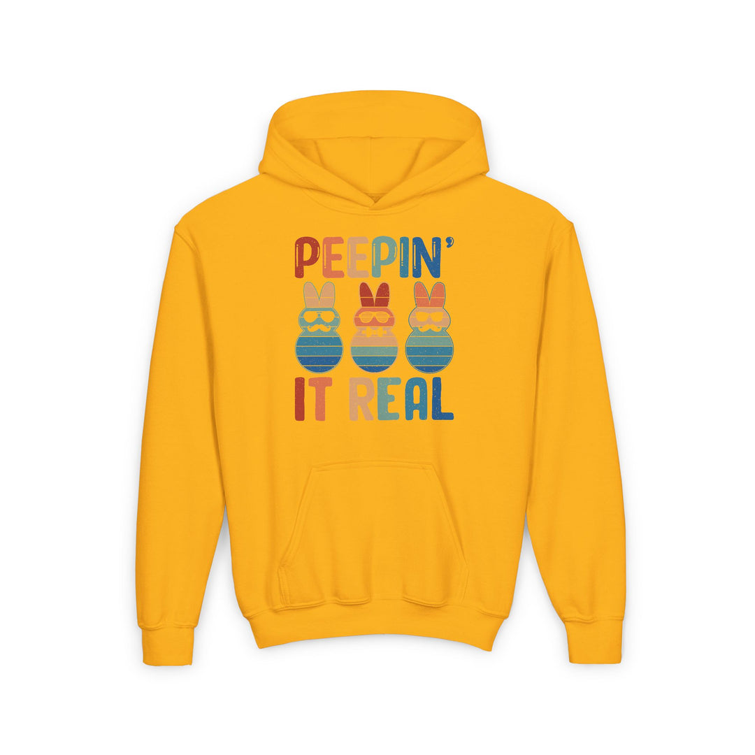 Peepin It Real - Youth Heavy Blend Hooded Sweatshirt