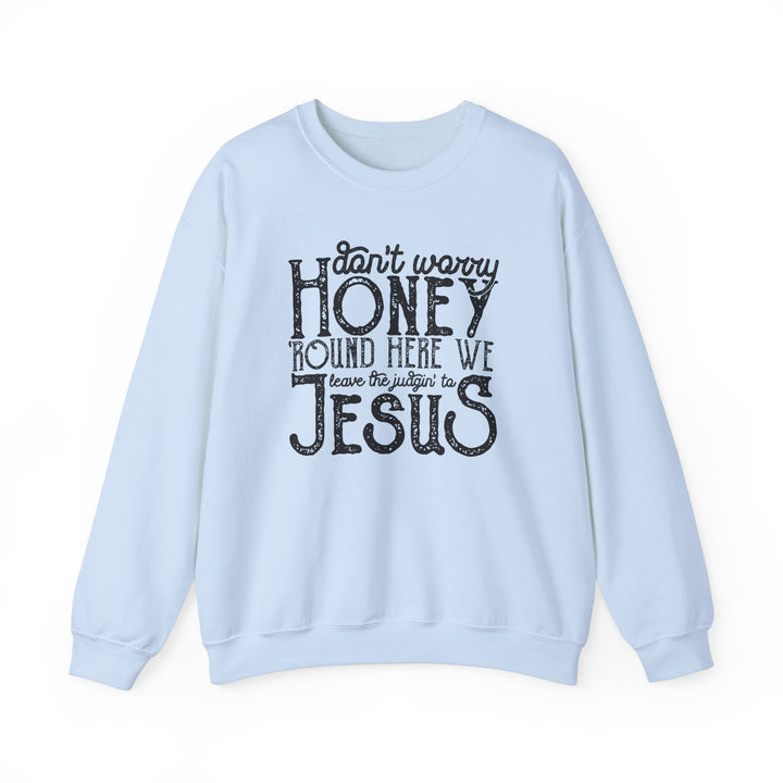 Judgin To Jesus - Unisex Heavy Blend™ Crewneck Sweatshirt