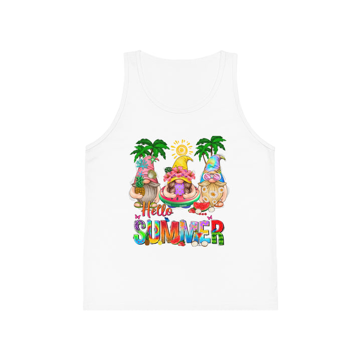Summer Gnomes - Kid's Jersey Tank Top