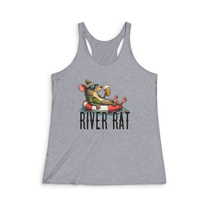 River Rat - Women's Tri-Blend Racerback Tank