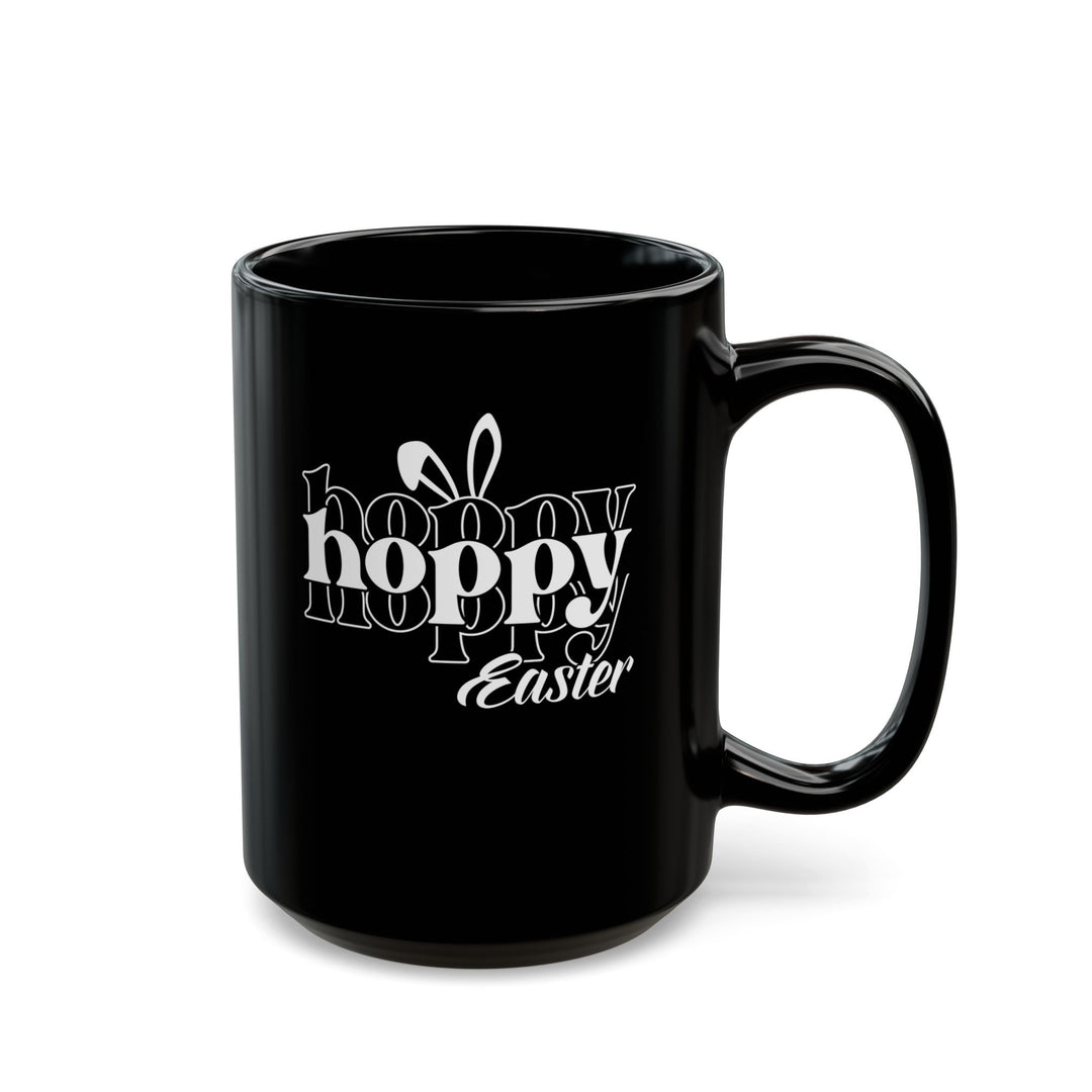 Hoppy Easter - Black Mug (11oz, 15oz)