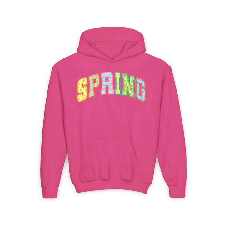 Spring Quilt - Youth Heavy Blend Hooded Sweatshirt
