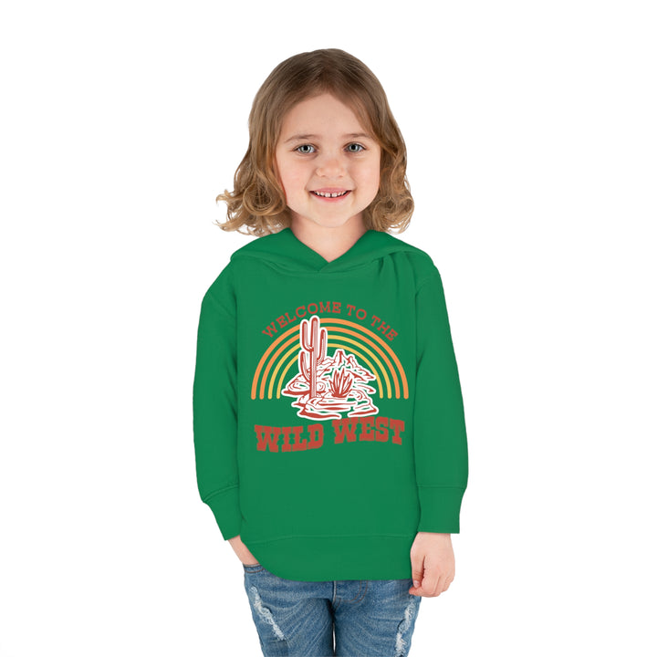 Wild West - Toddler Pullover Fleece Hoodie
