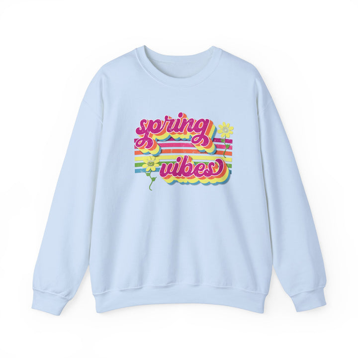 Spring Vibes Retro - Unisex Heavy Blend™ Crewneck Sweatshirt