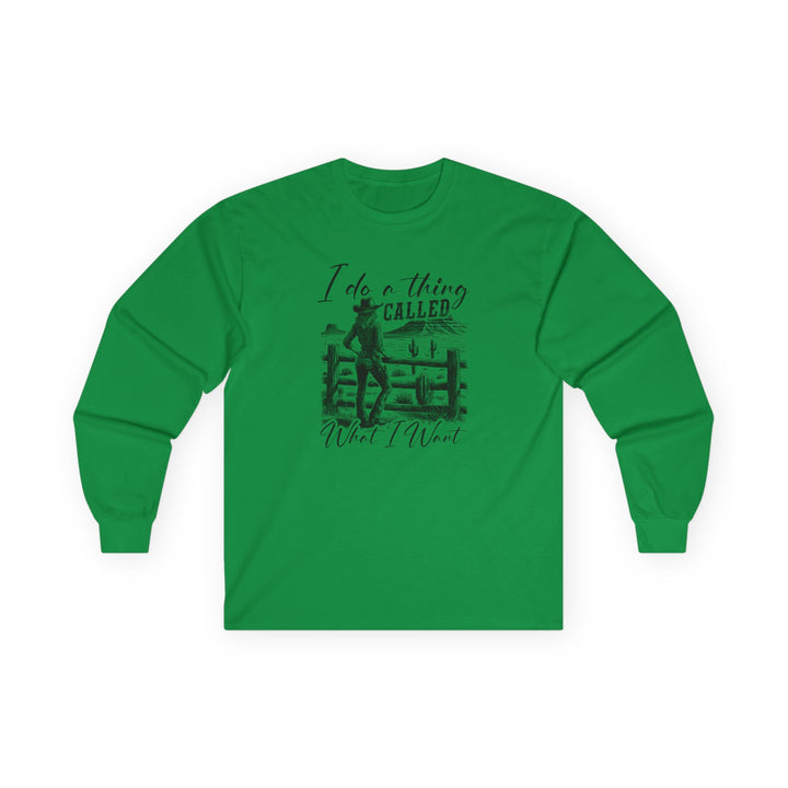 I Do A Thing Called - Unisex Ultra Cotton Long Sleeve Tee