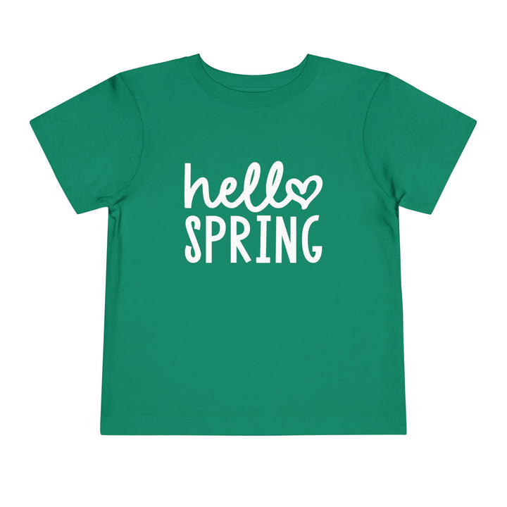 Hello Spring - Toddler Short Sleeve Tee