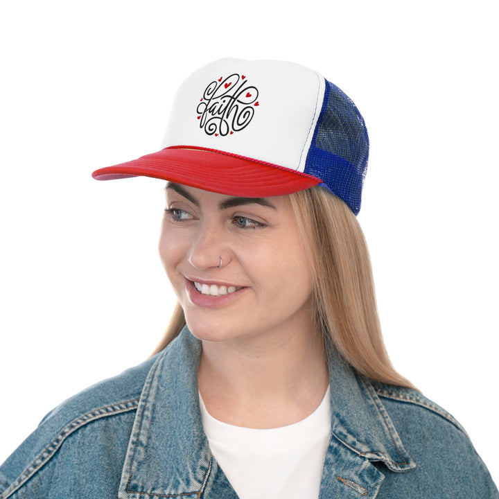 Faith Hearts - Foam Trucker Caps