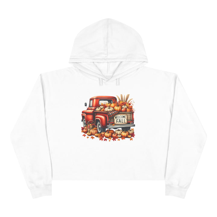 Welcome Fall - Crop Hoodie
