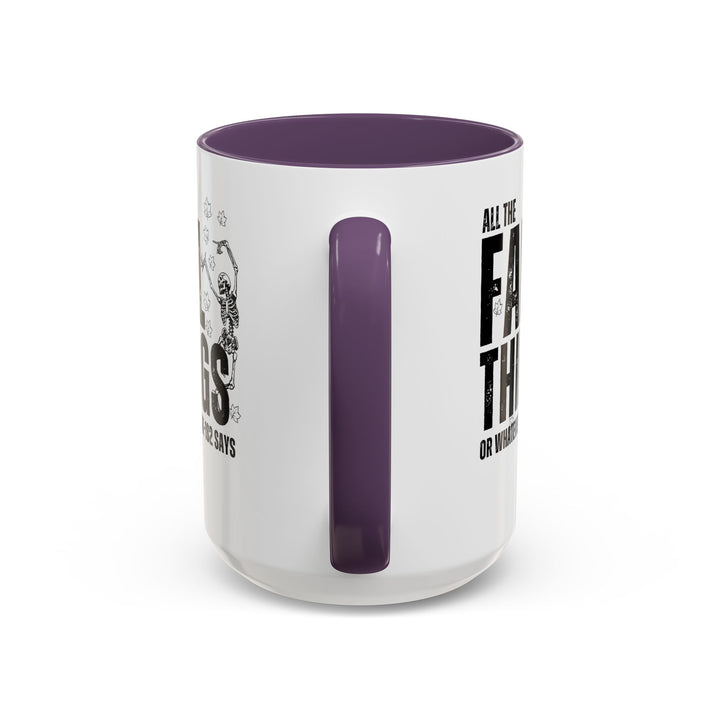 All The Fall Things - Accent Coffee Mug (11, 15oz)